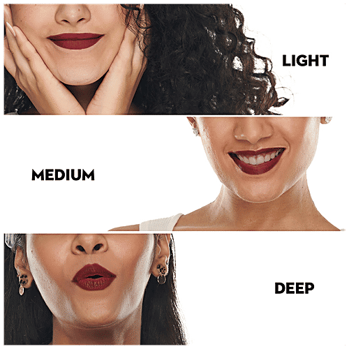 Sugar Pop Matte Lip Colour - Smudge-Proof, Non-Drying, Long-Lasting, Rich Pigmentation, 1.6 ml 20 Poppy