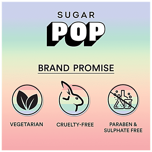 Sugar Pop Nourishing Lip Balm - With Shea Butter & Avocado Oil, Hydrating, Moisturising, 4.5 g 07 Plum 