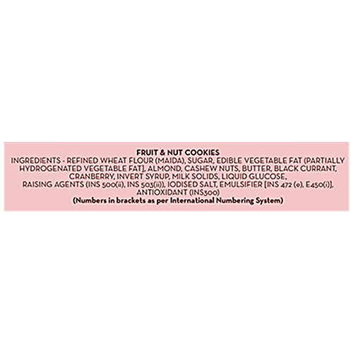 CookieMan Fruit-Nut Cookies, 200 g  