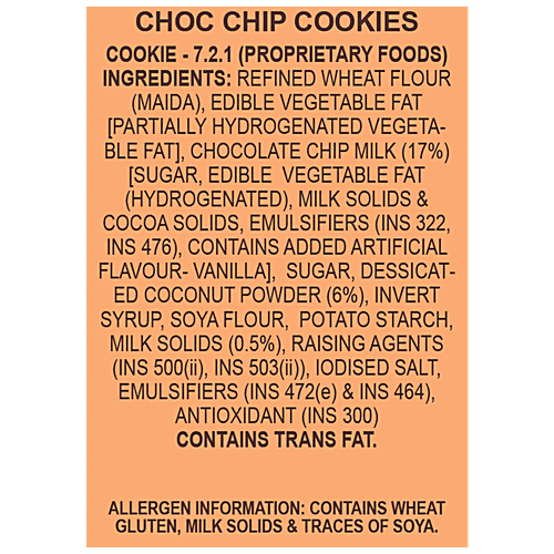 CookieMan Choc Chip Cookies, 150 g (Buy 1 Get 1)