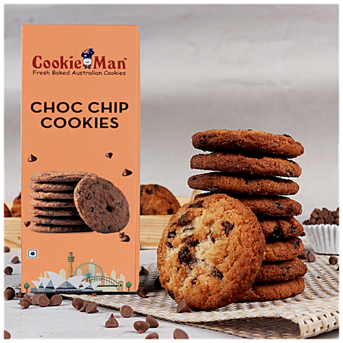 CookieMan Choc Chip Cookies, 150 g (Buy 1 Get 1)