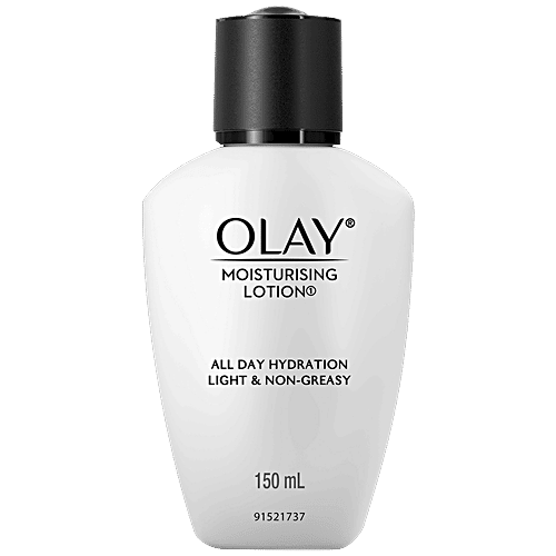 Olay Moisturising Lotion - With Coconut & Castor Seed Oil, Hydrates Skin, Light & Non-Greasy, 150 ml  