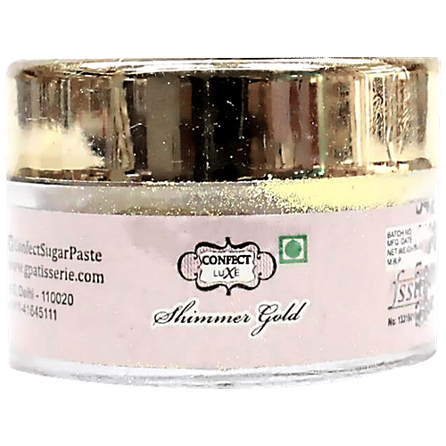 Buy Confect Shimmer Gold Luster Dust Sugar Paste For The Love Of Baking Online at Best Price