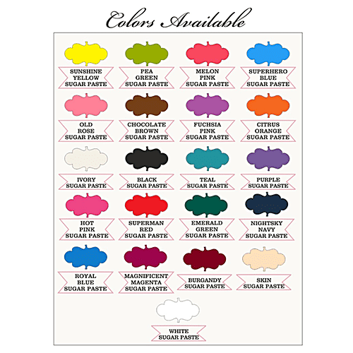 Confect Ivory Sugar Paste - Professional Choice, For Cake Art, 250 g