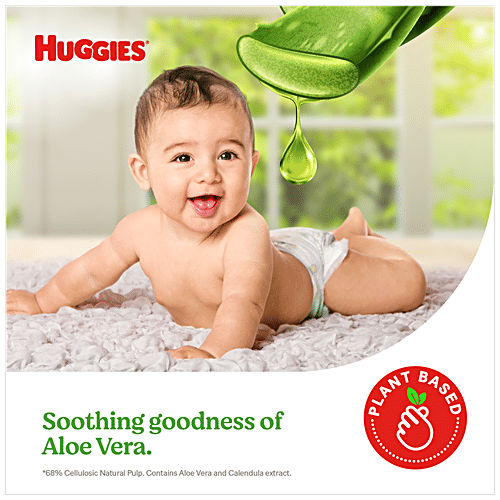 Buy Huggies® Nature Care Baby Wipes With Aloe Vera & Calendula, Plant