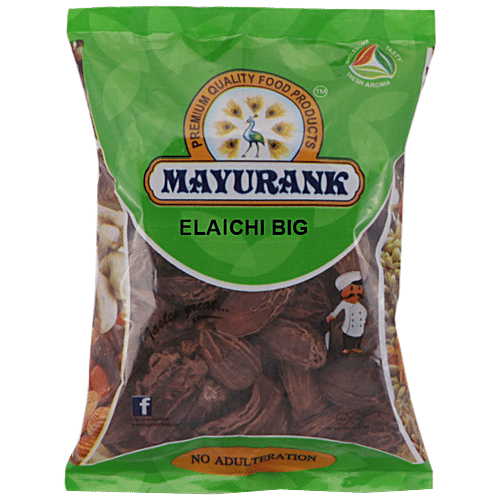 Mayurank Elaichi - Big, 50 g Pouch 
