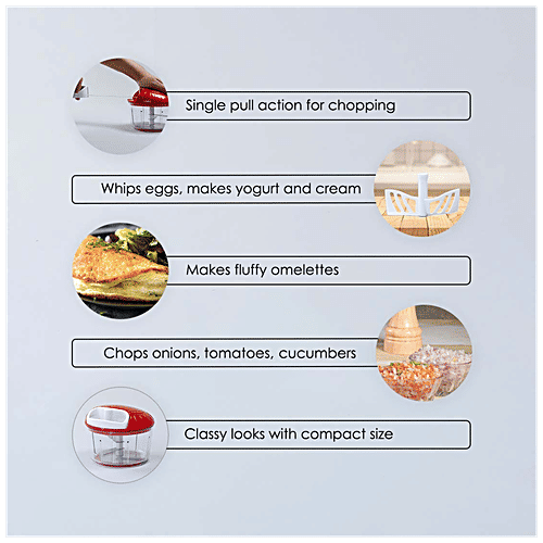 Buy Wonderchef String Jumbo Vegetable & Fruit Chopper - Plastic, With ...