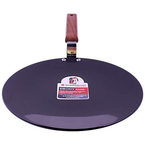 Buy Wonderchef Ebony Roti Tawa LongLasting, Gas Stove Compatible, 25