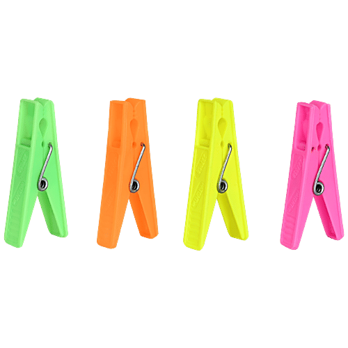 Buy SINCO Super Multicolour Plastic Cloth Clips/Pegs Online at Best