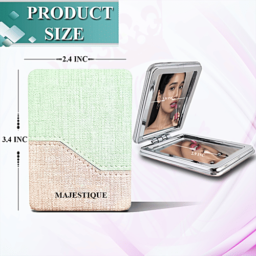Buy MAJESTIQUE Magnifying Compact Mirror FC 26 Perfect Makeup