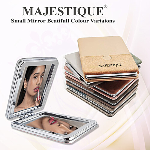 Majestique Magnifying Compact Mirror FC 26 - Perfect Makeup Companion, 1 pc  