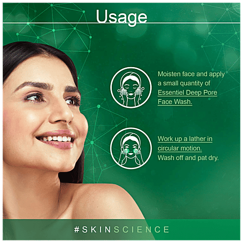 Aureana Essentiel Deep Pore Face Wash - Detoxifies The Skin, Controls Sebum, 50 ml  