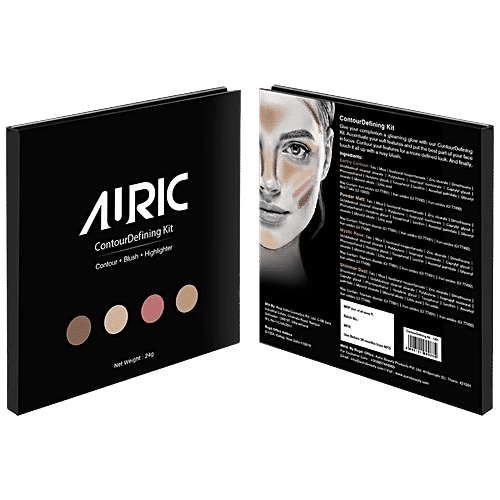 Auric Beauty Contour Defining Kit - Provides Naturally Sculpted Look, 24 g