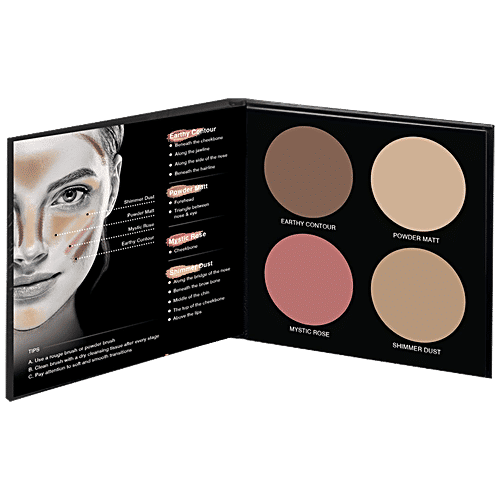 Auric Beauty Contour Defining Kit - Provides Naturally Sculpted Look, 24 g