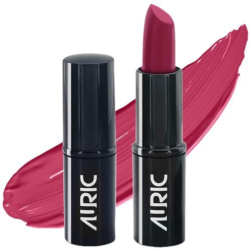 Auric Beauty Auric MoistureLock Lipstick - Hydrating, Pigmented, Cranberry Fizz, 4 g Cranberry Fizz 