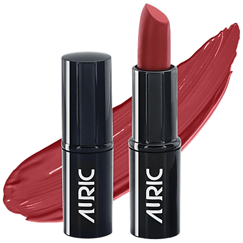 Auric Beauty MoistureLock Lipstick - Hydrating, Pigmented, 4 g Rose Candy 