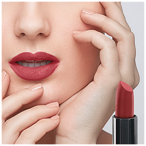 Auric Beauty MoistureLock Lipstick - Hydrating, Pigmented, 4 g Rose Candy 