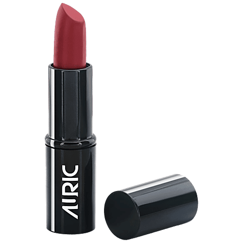 Auric Beauty MoistureLock Lipstick - Hydrating, Pigmented, 4 g Rose Candy 