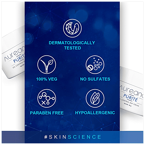 Buy Aureana Oil Control Day Cream Provides Smooth, BlemishFree Skin