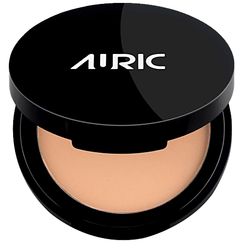 Auric Beauty Blend Easy Compact - Velvet Texture, Hydrating, 9 g Porcelain 