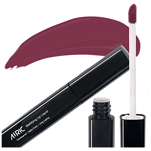 Auric Beauty Mattifying Lip Liquid - Long Lasting, Waterproof, 4 ml Scandalacious 