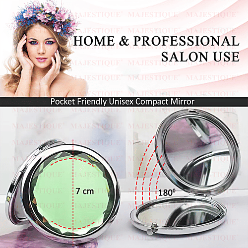 Buy MAJESTIQUE Magnifying Compact Mirror FC 27 Online at Best Price of