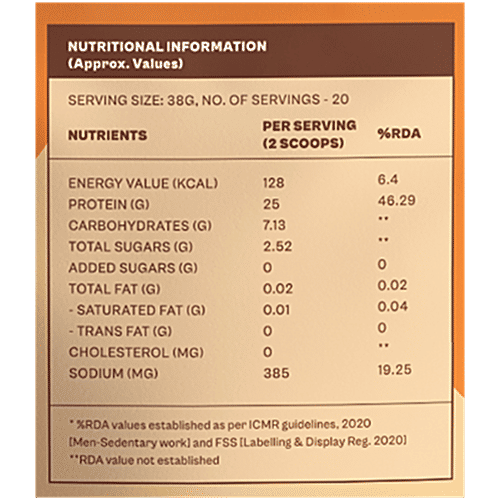 Origin Nutrition Vegan Protein Powder - Chocolate Flavour, 770 g Pouch No Added Sugar