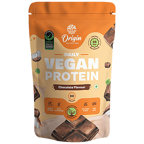 Buy Origin Nutrition Daily Vegan Protein NonGMO, No Added Sugar