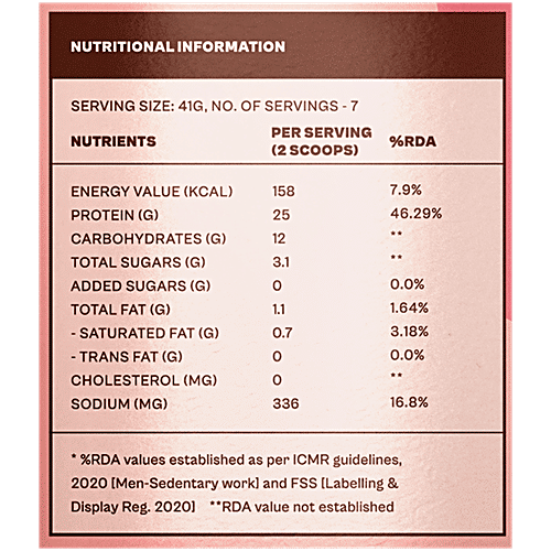 Origin Nutrition Vegan Protein Powder - Strawberry Flavour, 290 g Jar No Added Sugar