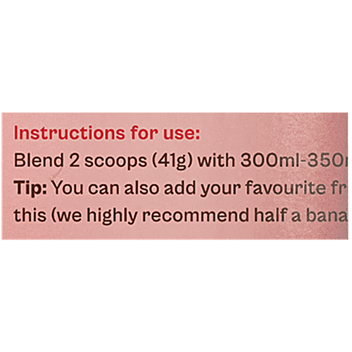 Origin Nutrition Vegan Protein Powder - Strawberry Flavour, 290 g Jar No Added Sugar