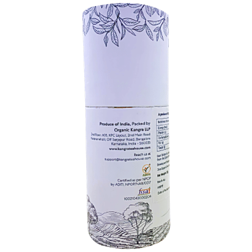 Kangra Tea House BeauTEA Certified Organic Hibiscus Rose Green Tea - Hand Crafted & Finest Grade, 100 g Jar 