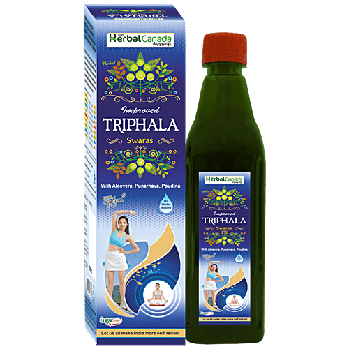 Buy Herbal Canada Improved Triphala Swaras 100 Natural, Sugar Free