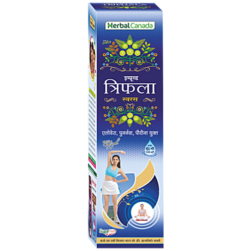 Buy Herbal Canada Improved Triphala Swaras 100 Natural, Sugar Free, Good For Digestion Online