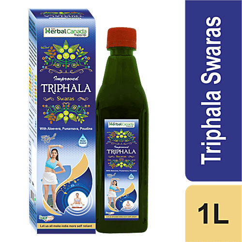 Buy Herbal Canada Improved Triphala Swaras 100 Natural, Sugar Free