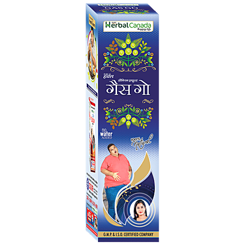 Buy Herbal Canada Gas Go 100 Natural, SugarFree, Aids Digestion