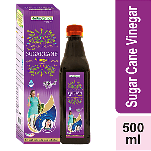 Buy Herbal Canada Special Sugar Cane Vinegar 100 Natural, Sugar Free