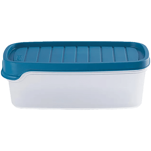 Buy Flair Plastics Storage Container Smart Design, Rectangle, Blue