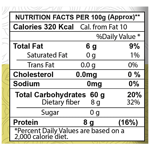 Nutrapoorna Sama Atta - Authentic Recipe Mix, Rich In Fibre, For Healthy Recipes, 200 g Pouch 