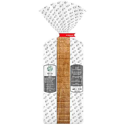 Mr Bakewell Premium White Bread - Rich In Nutrients, Healthy, For Weight Management, 400 g  