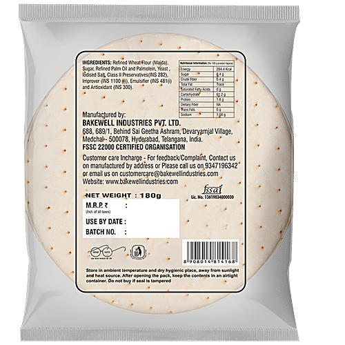 Buy Mr Bakewell Premium Pizza Base Made With Refined Wheat Flour