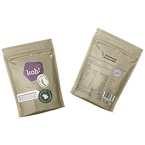 Buy Koh! Dehydrated Green Chilli AntiInflammatory Online at Best