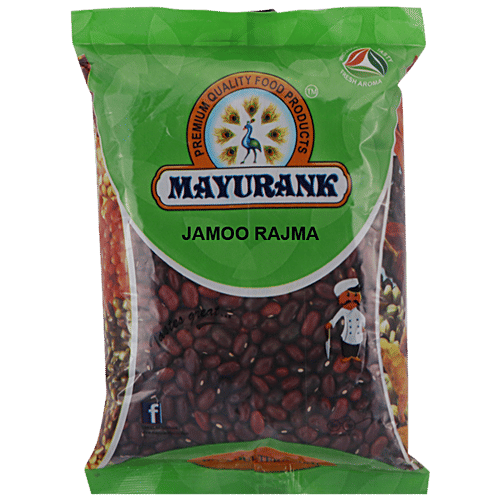 Mayurank Jamoo Rajma Kidney Beans - High In Protein, 500 g Pouch 