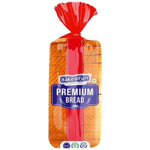 Bake O Fun Premium Bread - Soft, Healthy, Rich In Nutrients, 350 g Pouch 