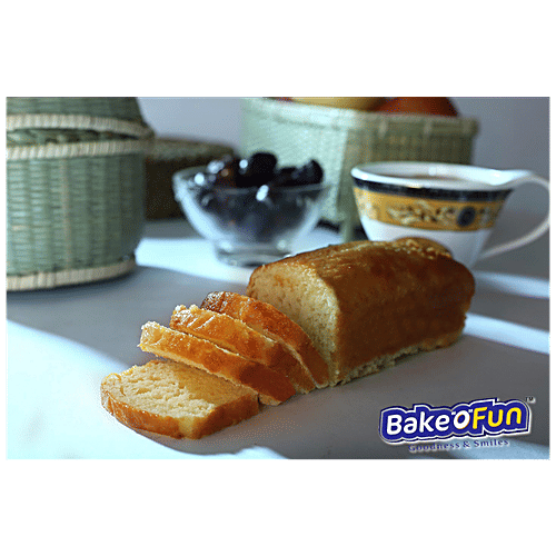 Buy Bake O Fun Slice Cake Mixed Fruit, 100 Pure Veg, Soft & Smooth