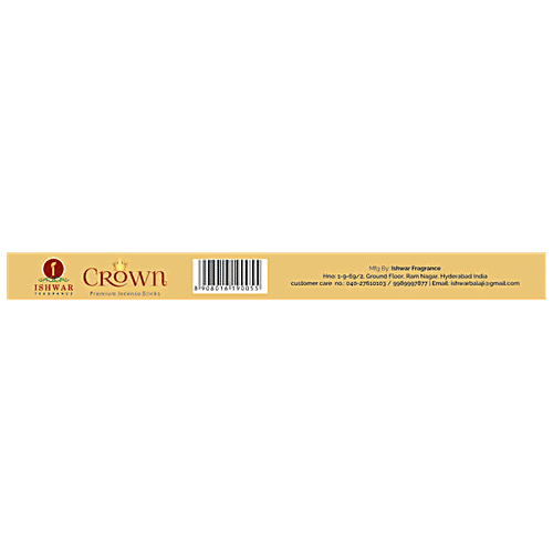 Ishwar Mangalam Crown 3 In 1 Premium Incense Sticks/Agarbattis - Long-lasting Fragrance, 100 g  