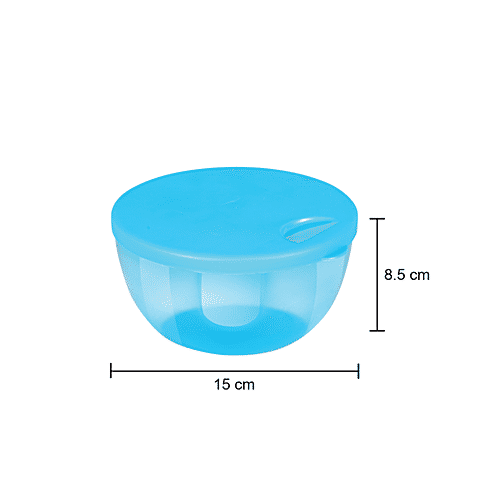 Buy Joyo plastics Tina Container 444, Blue, Plain, Shrink Wrap, Leak