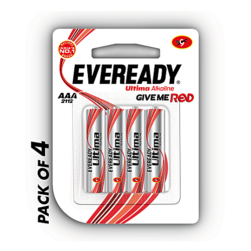 Buy Eveready Ultima Alkaline Battery, AAA, Durable, Long Lasting, Better Energy Density Online