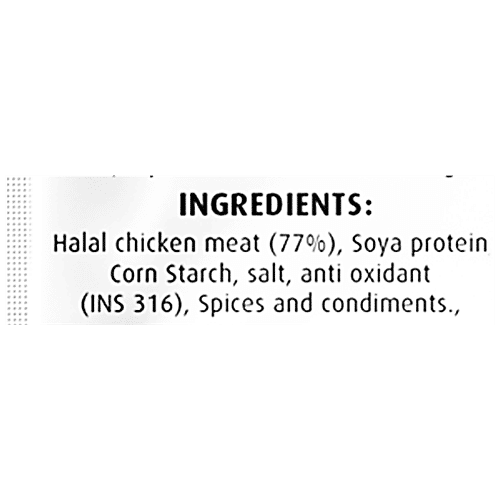 Blue Flame  Chicken Black Pepper Sausages - Halal, Rich In Iron, Easy To Make, 300 g (10 pcs) 