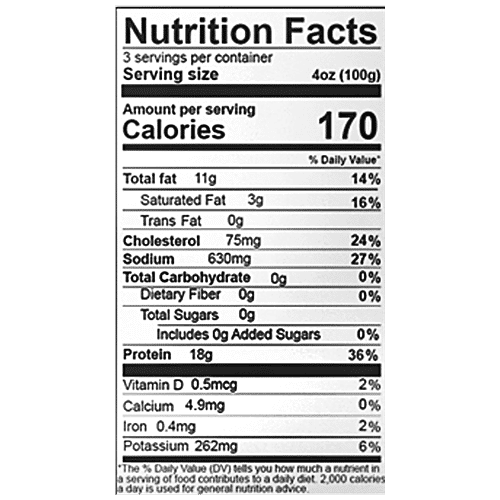 Blue Flame  Chicken Black Pepper Sausages - Halal, Rich In Iron, Easy To Make, 300 g (10 pcs) 