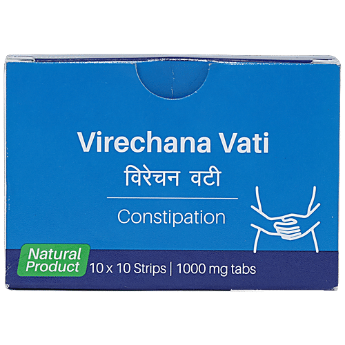 Buy Sri Sri Tattva Virechana Vati 1000mg Tablet Used For Constipation